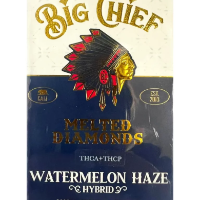 Watermelon Haze Big Chief Melted Diamonds THCA+THCP Cart 2G
