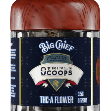 Triple Scoops Big Chief THC-A Flower 3.5G