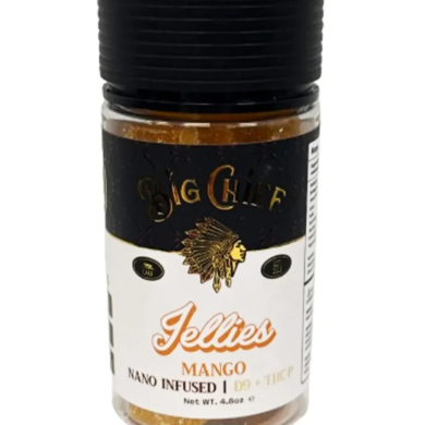 Mango Big Chief Nano Infused D9+THC-P Gummies 15000MG