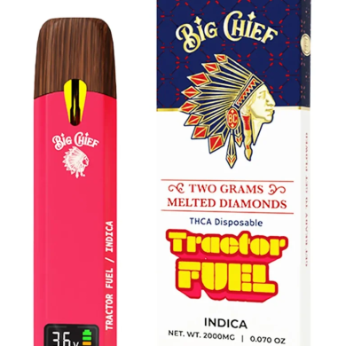 Tractor Fuel Big Chief Melted Diamond THCA Disposable 2G