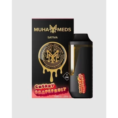 Muha Meds | Cherry Grapefruit | Disposable | 1.68g