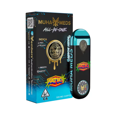 Muha Meds | Fatso | Hash Rosin Disposable | 0.5g