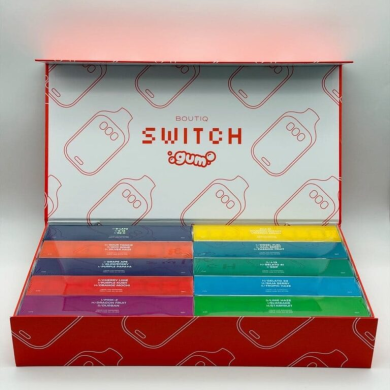 Boutiq Switch Gum Edition – 2G Disposable (100 Mixed Variety)