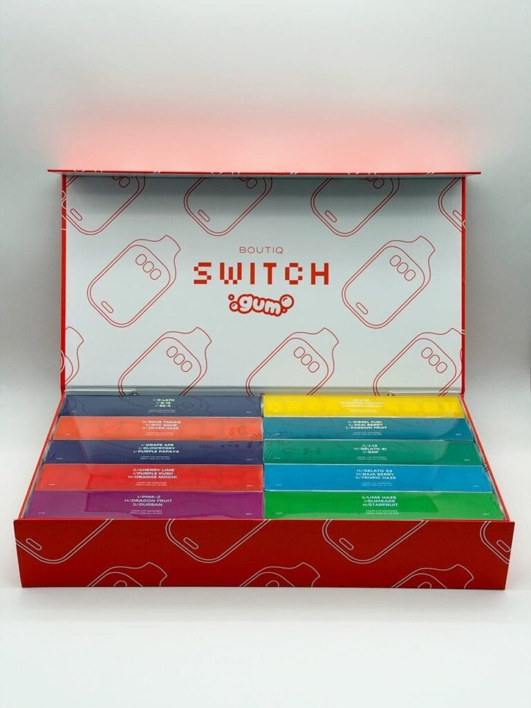 Boutiq Switch Gum Edition – 2G Disposable (100 Mixed Variety)