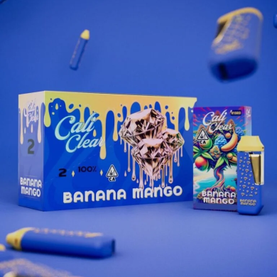 Cali Clear Banana Mango 2g Disposable Vape