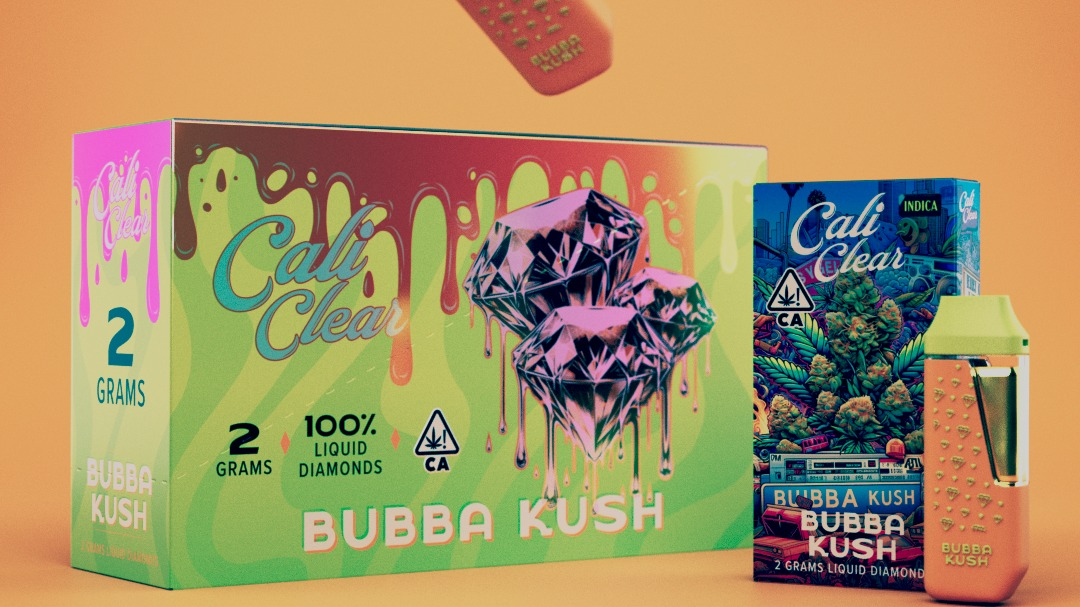 Cali Clear Bubba Kush 2g Disposable Vape