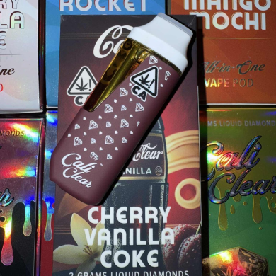 Cali Clear Cherry Vanilla Coke 2G Disposable Vape