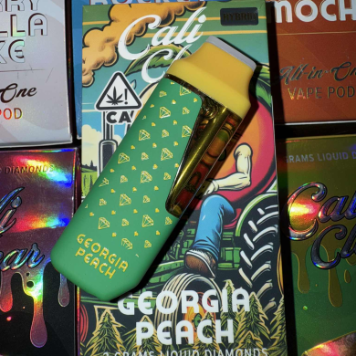 Cali Clear Georgia Peach 2g Disposable Vape