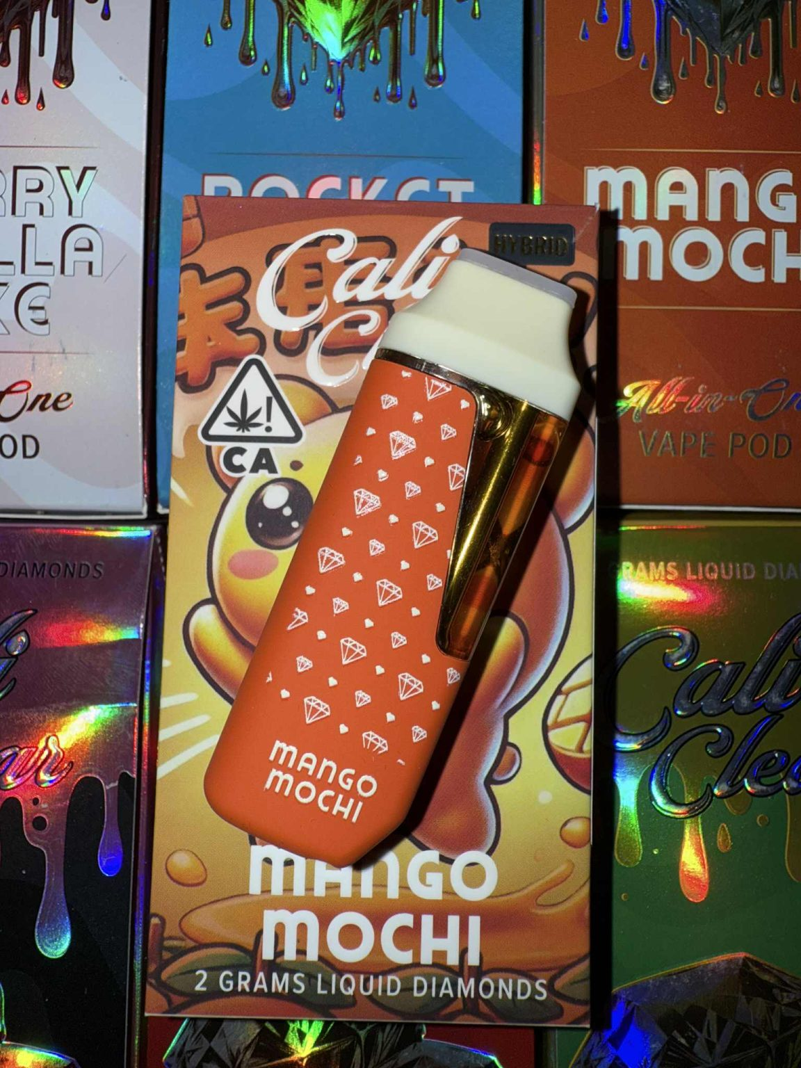 Cali Clear Mango Mochi 2g Disposable Vap