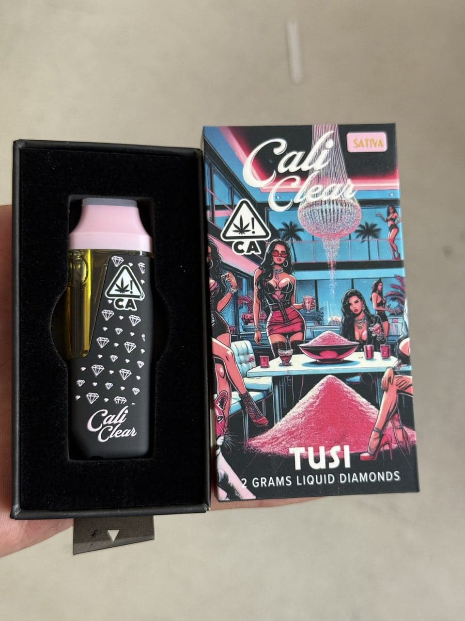 Cali Clear Tusi 2G Disposable Vape