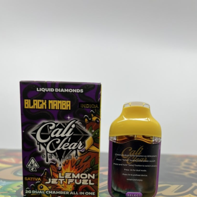 Cali Clear Black Mamba X Lemon Jet Fuel Dual Chamber